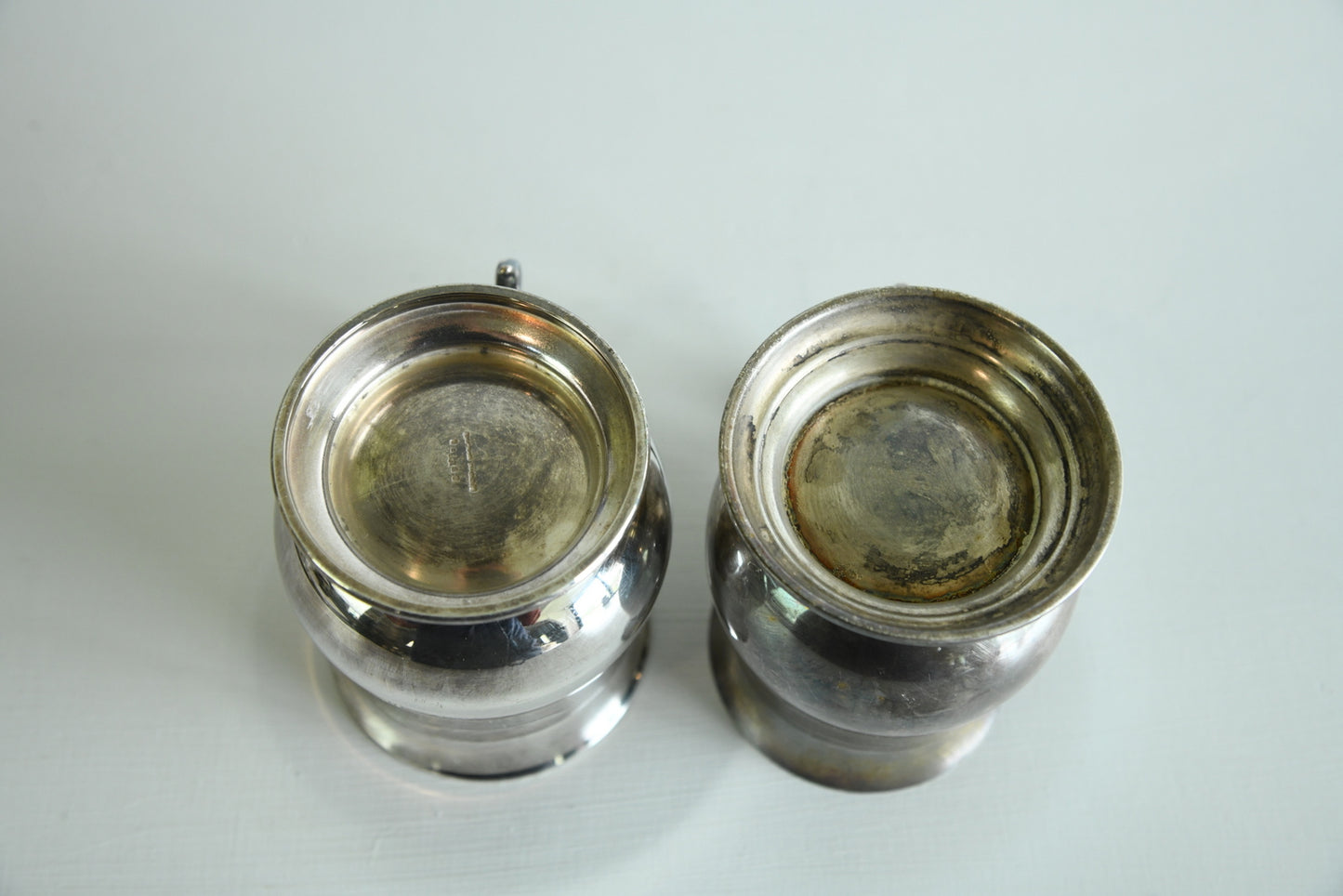 Pair Vintage Tankards