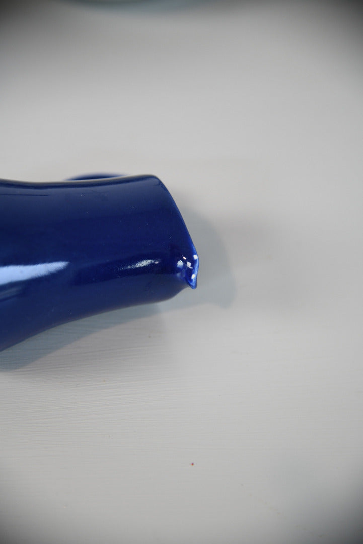 Retro Blue Burleigh Ware Coffee Set