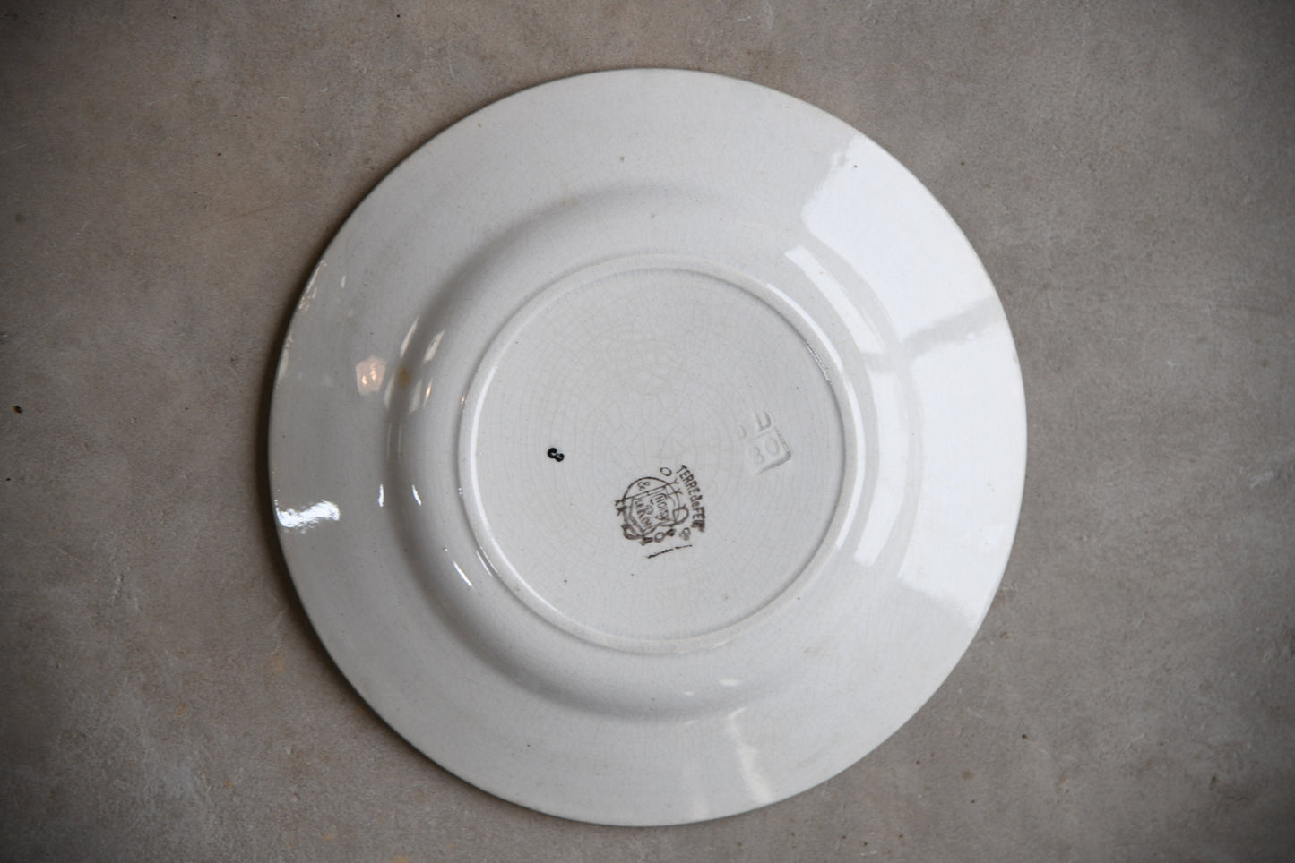 French Faience Plate