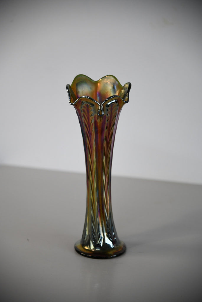 Dugan Carnival Glass Vase