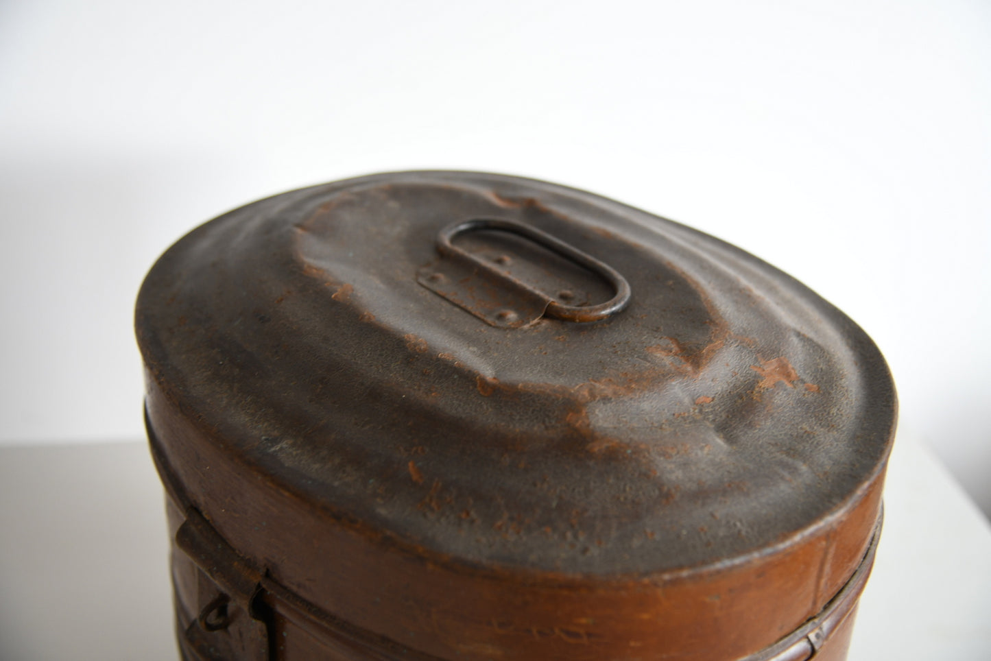 Size 7 Bowler Hat & Tin