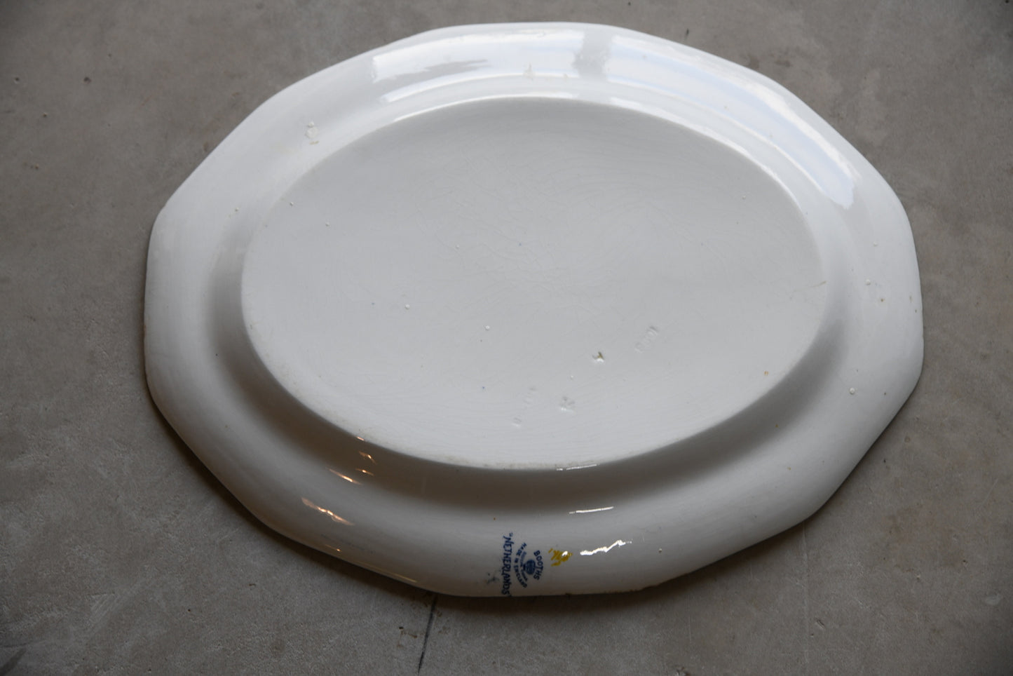 Booths Netherlands Oval Plate
