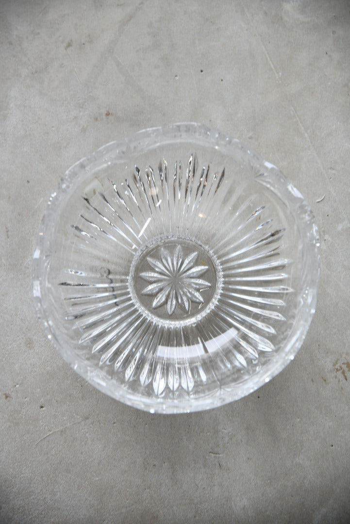 Bleikristall Floral Glass Bowl