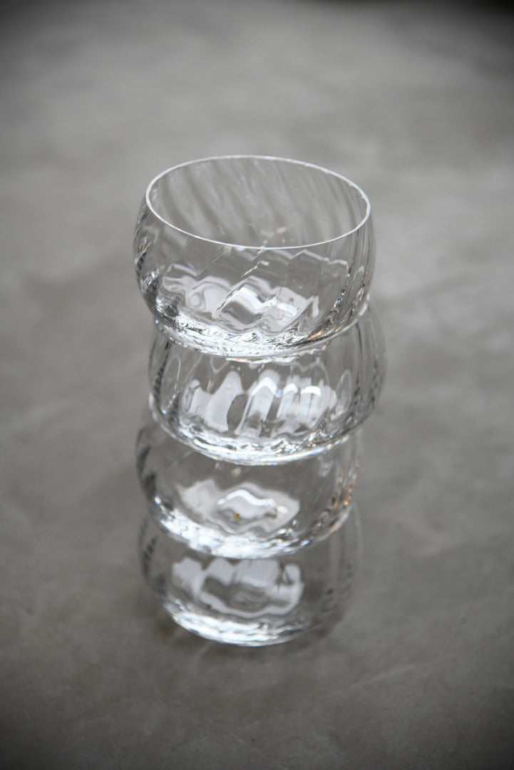 4 Dartington Ripple Bowls