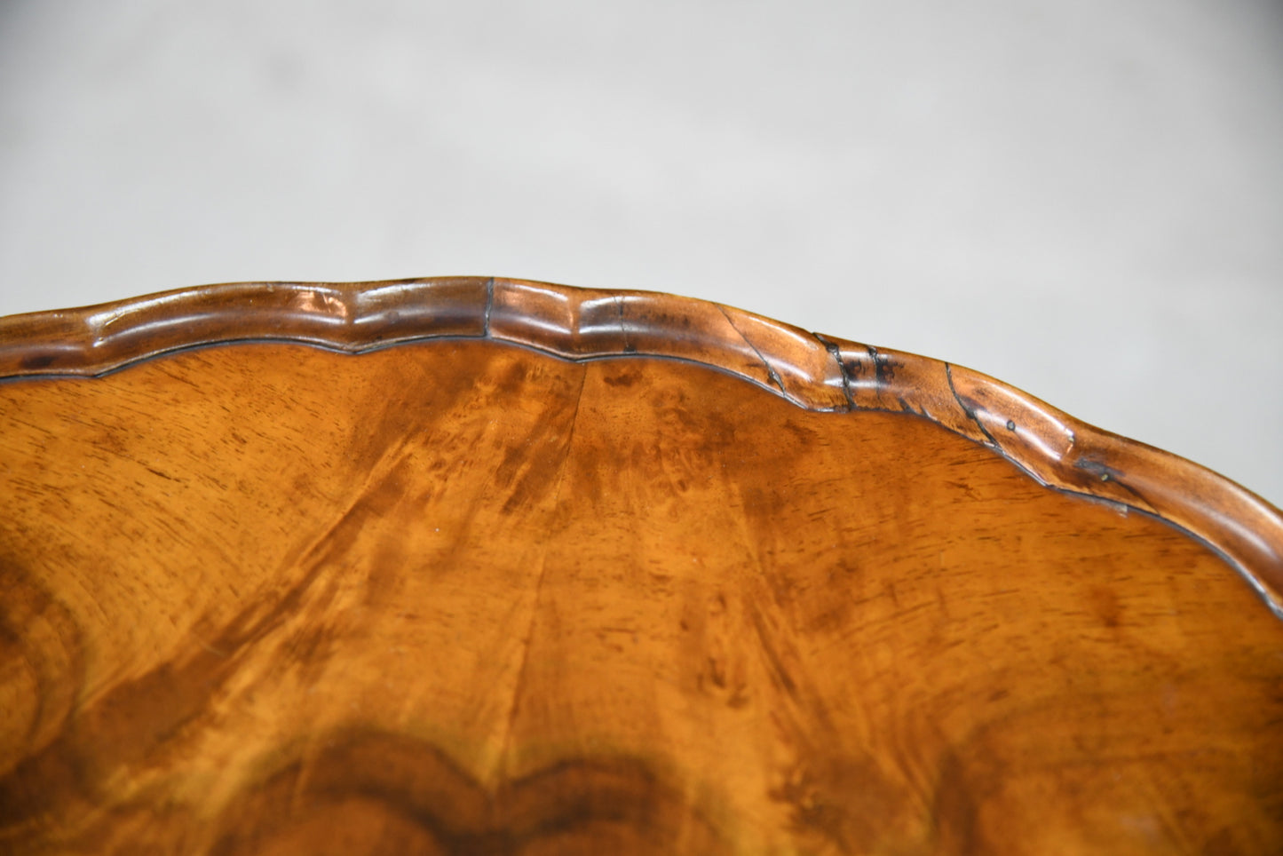 Queen Anne Style Walnut Coffee Table