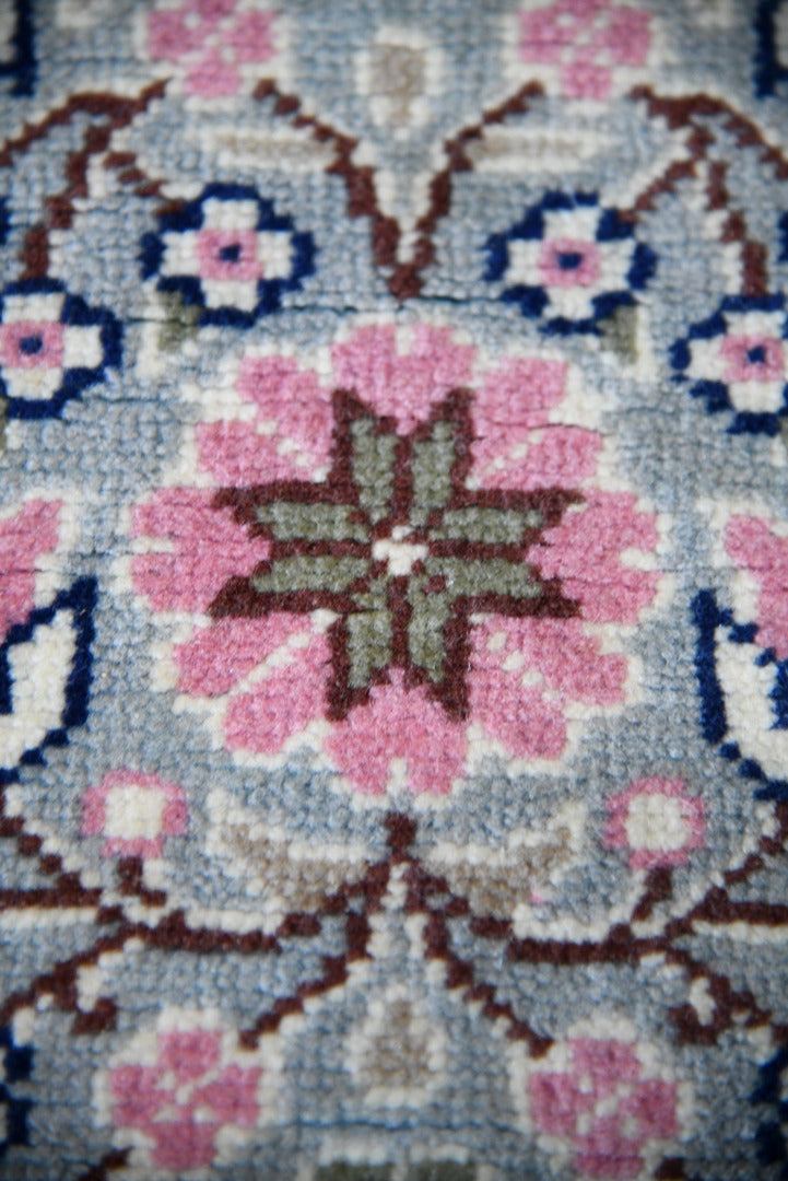 Pink Floral Eastern Wool Runner