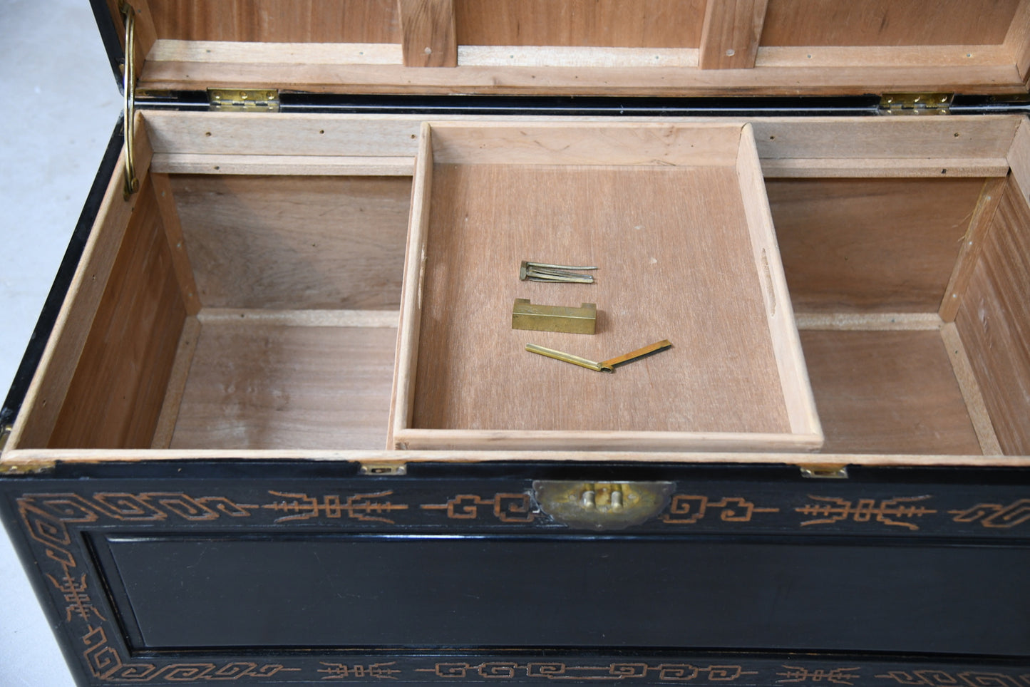 Ebonised Camphor Chest