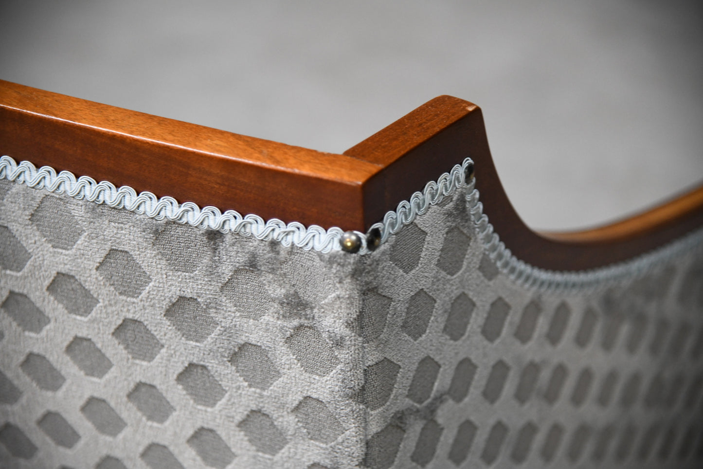 Mahogany & Satinwood Small Sofa