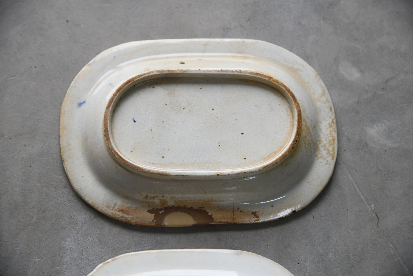 Blue & White Transferware Small Platters