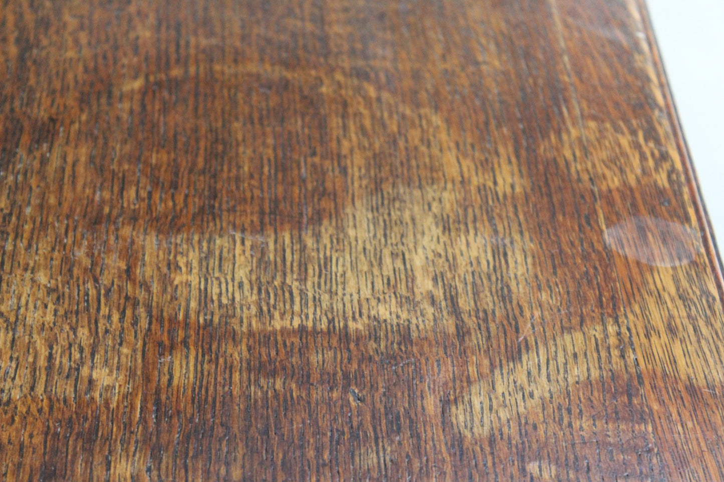 Narrow Oak Refectory Dining Table - Kernow Furniture