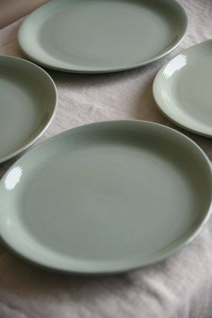 4 Woodsware Beryl Steak Plates