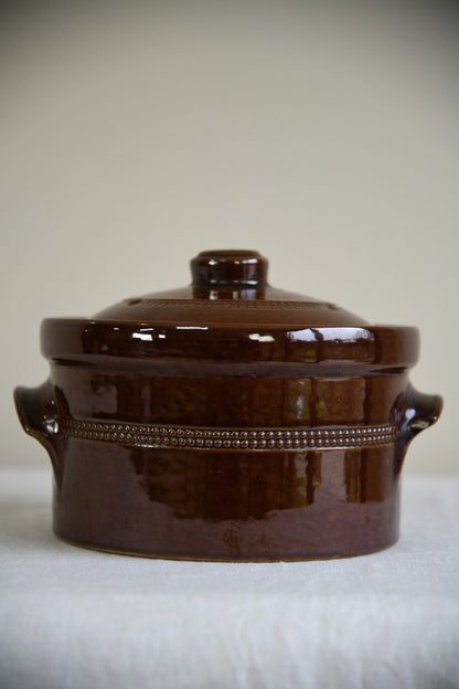 Vintage Brown Casserole Dish