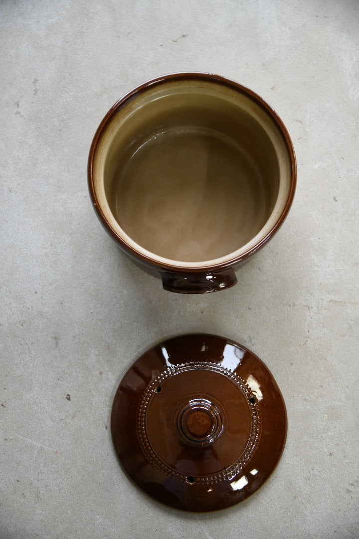 Vintage Brown Casserole Dish