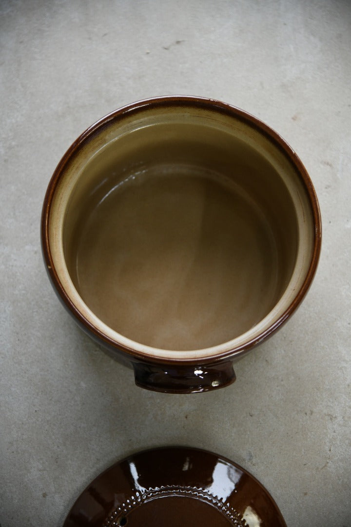 Vintage Brown Casserole Dish