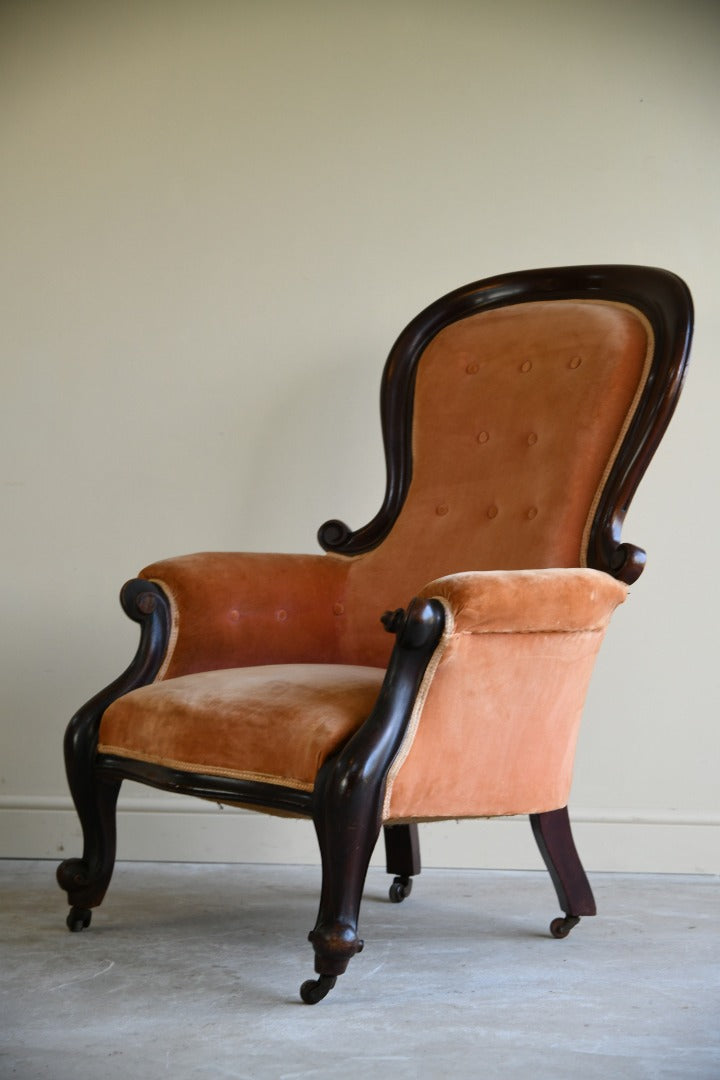 Victorian Upholstered Armchair