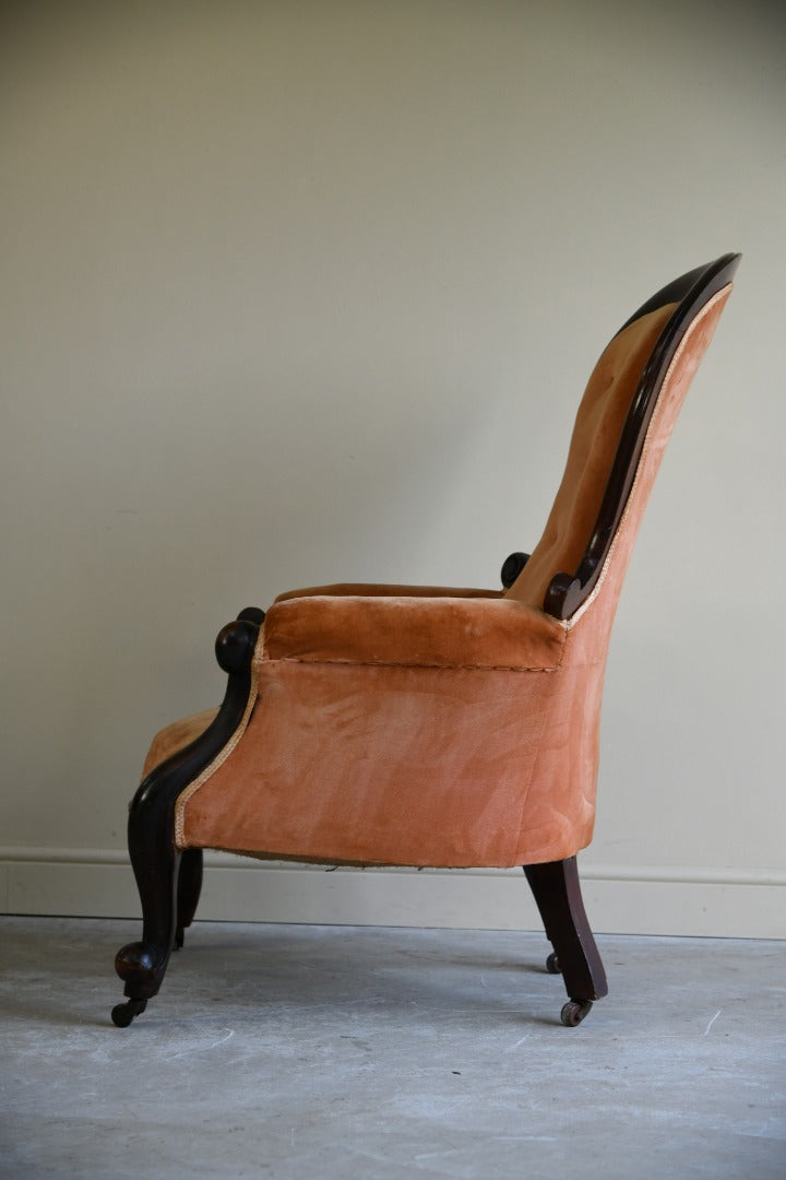 Victorian Upholstered Armchair