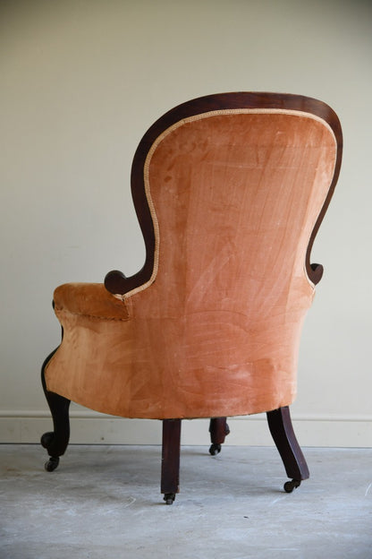 Victorian Upholstered Armchair