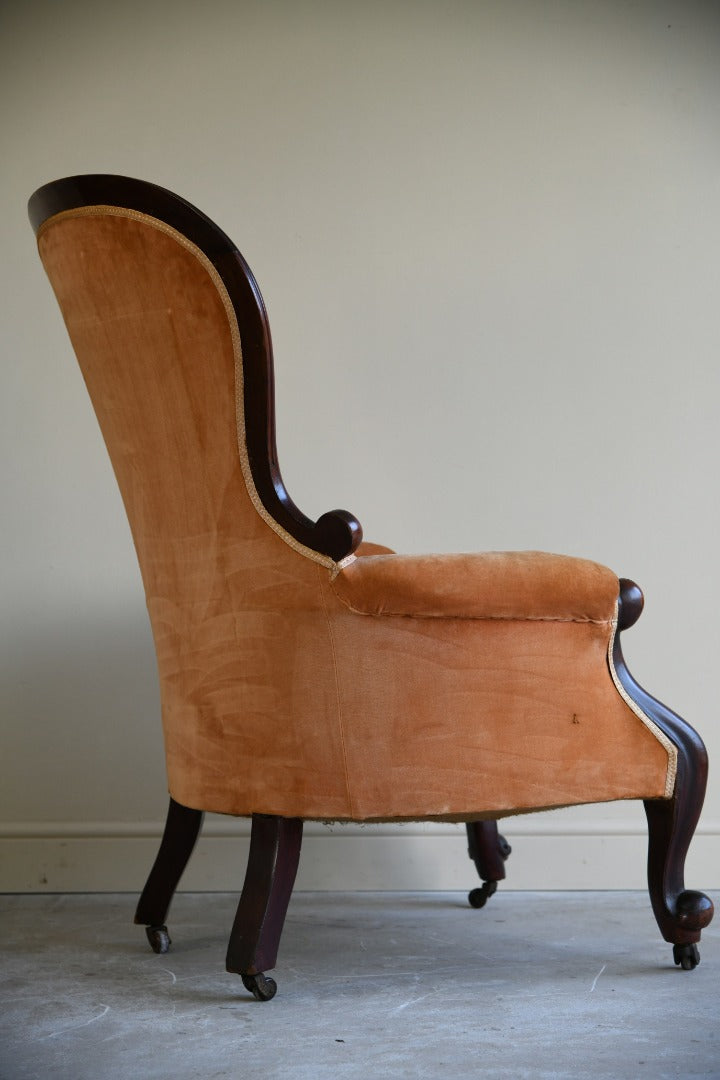 Victorian Upholstered Armchair