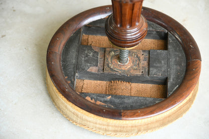 Victorian Rosewood Piano Stool