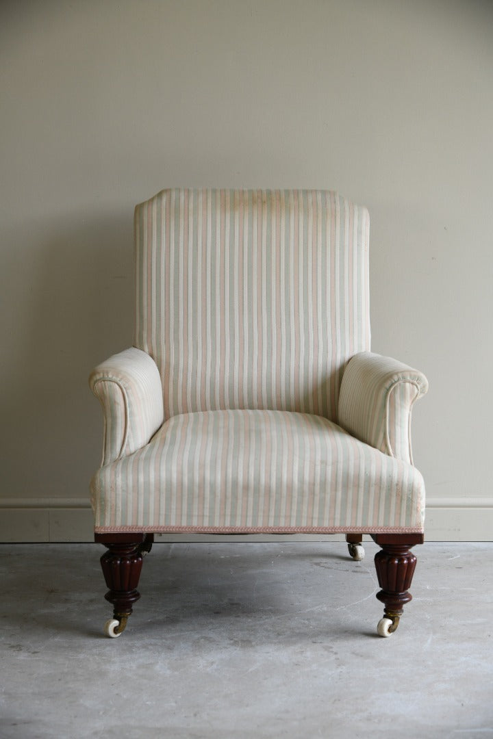 Victorian Upholstered Armchair