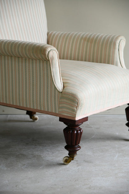 Victorian Upholstered Armchair