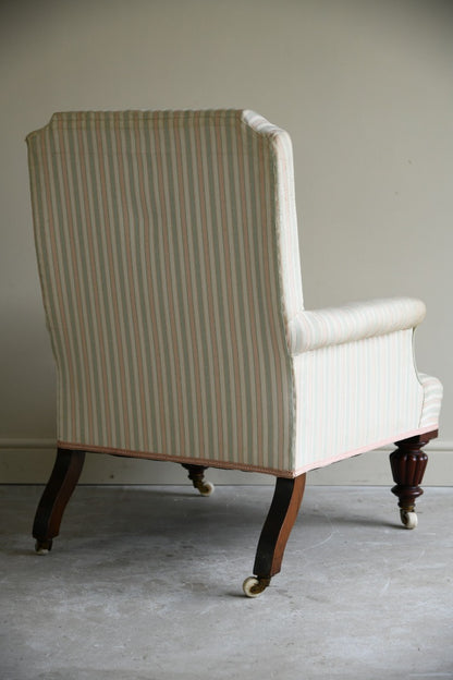 Victorian Upholstered Armchair