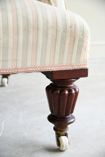 Victorian Upholstered Armchair