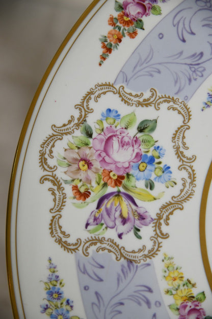 Schierholz Plaue Handpainted Floral Table