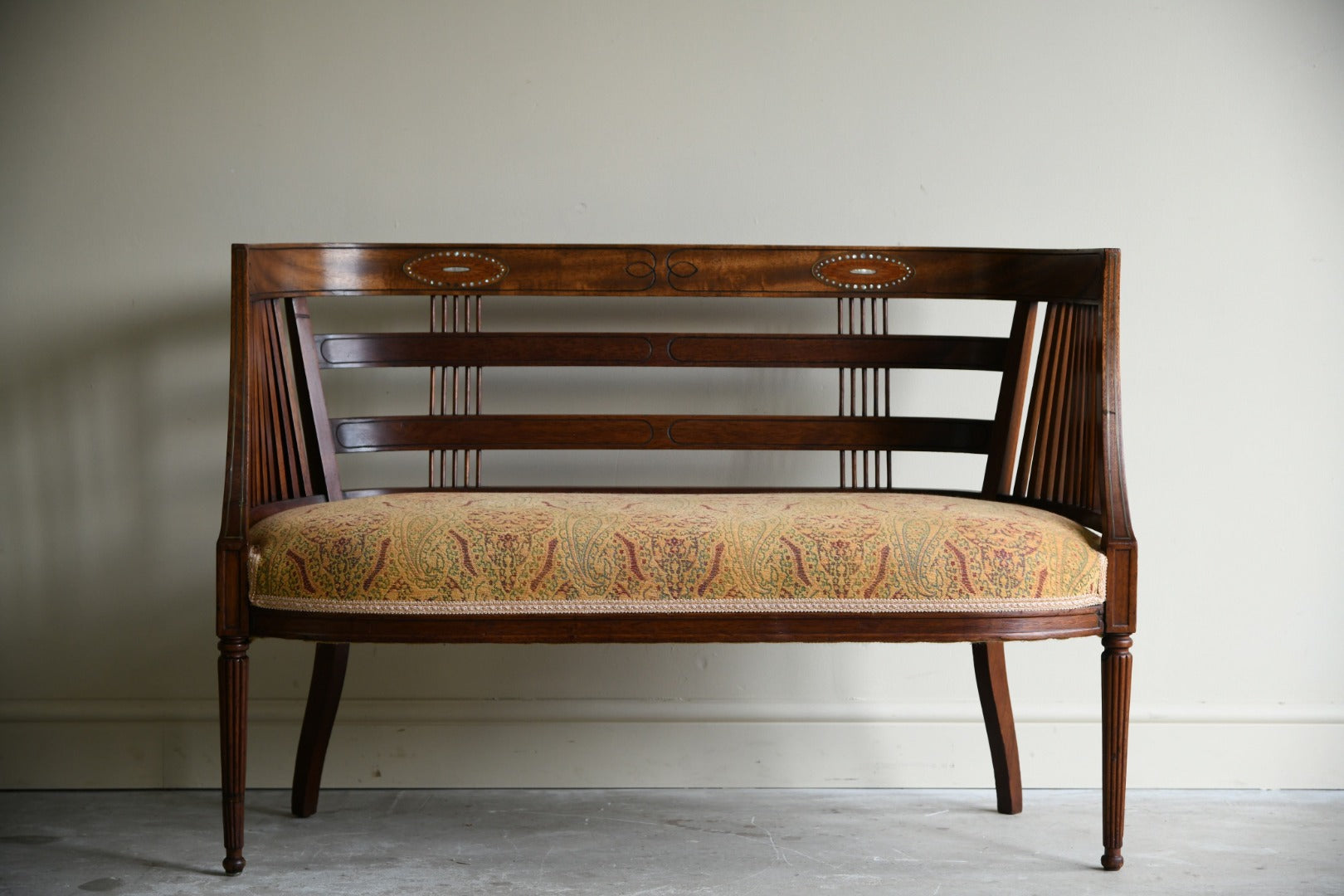 Edwardian Mahogany Sofa