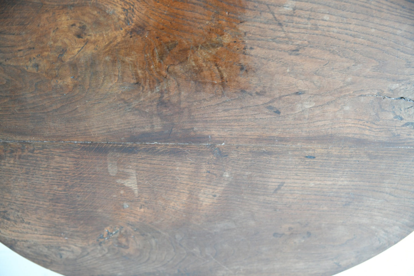 Antique Oak Tilt Top Occasional Table