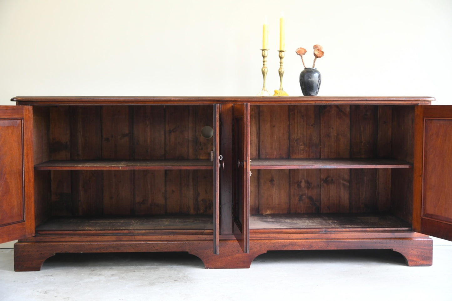 Large Antique Mahogany Sideboard