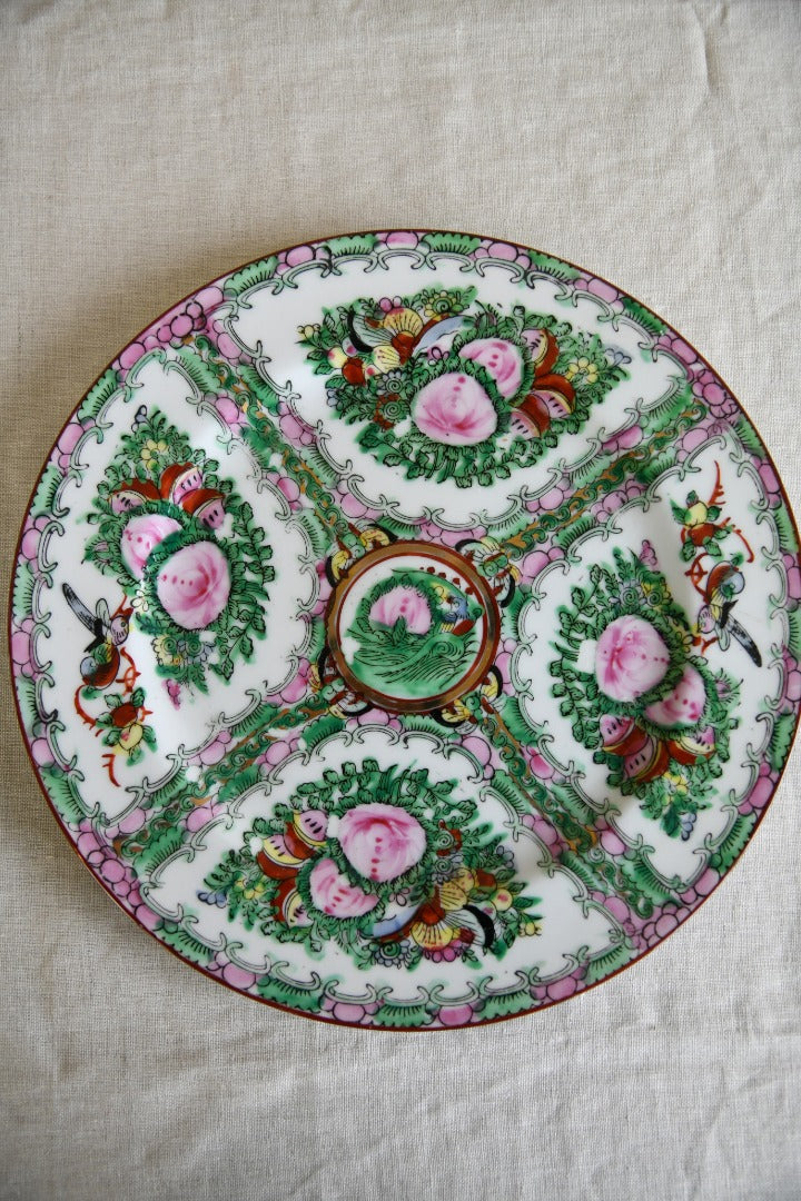 Famille Rose Medallion Plate