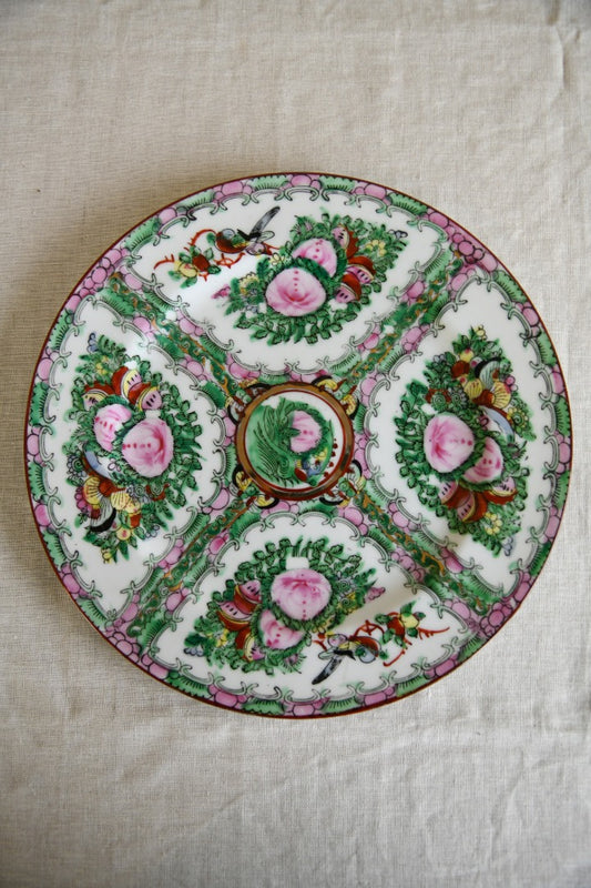 Famille Rose Medallion Plate