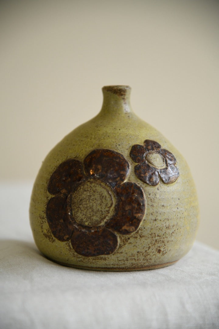 Small Pottery Bud Vase