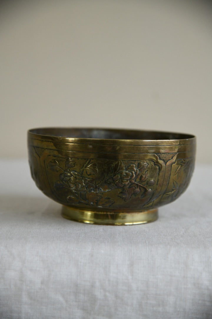 Decorative Indian Brass Bowl