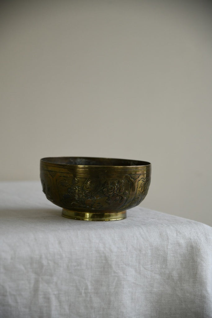 Decorative Indian Brass Bowl