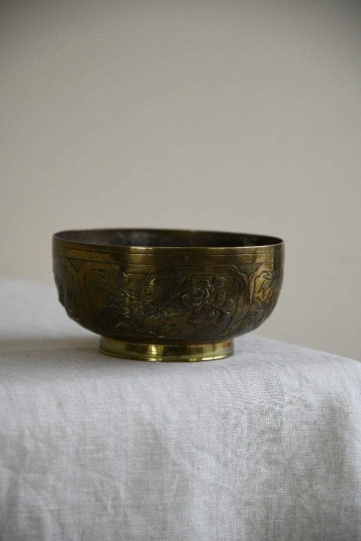 Decorative Indian Brass Bowl