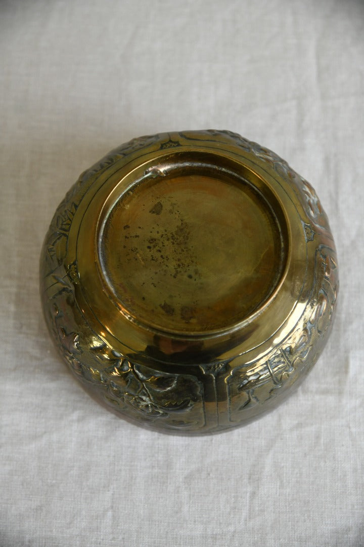 Decorative Indian Brass Bowl