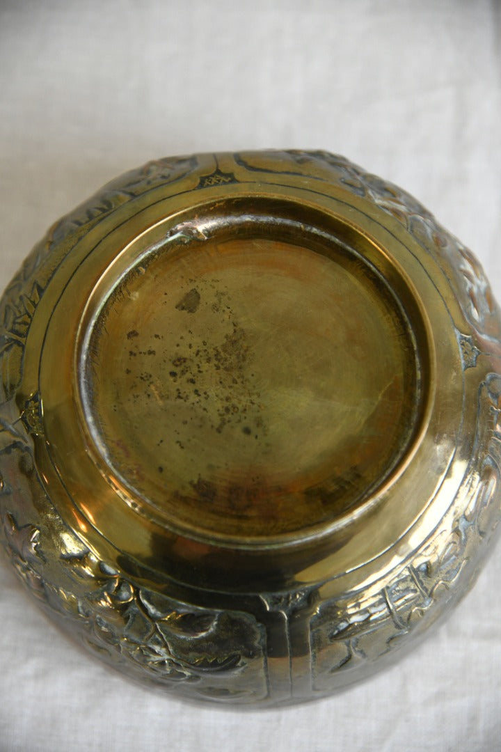 Decorative Indian Brass Bowl