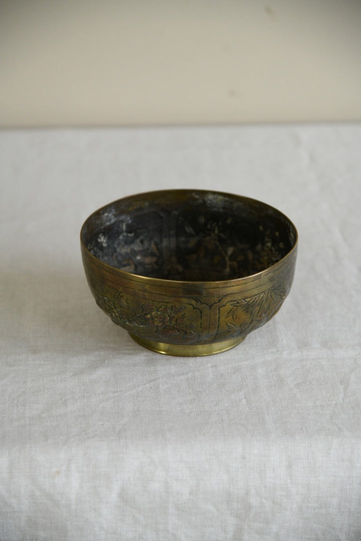 Decorative Indian Brass Bowl