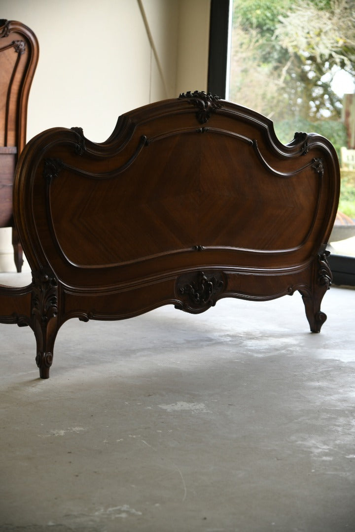 Antique French Walnut Bed