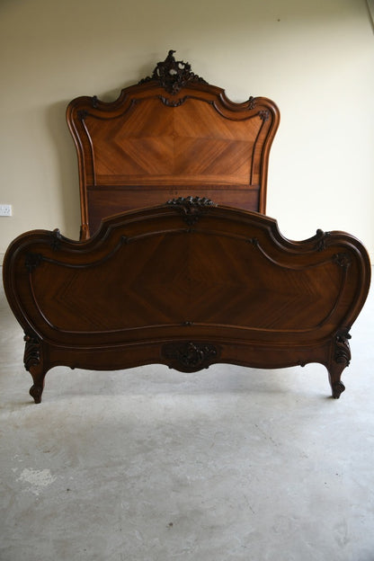 Antique French Walnut Bed