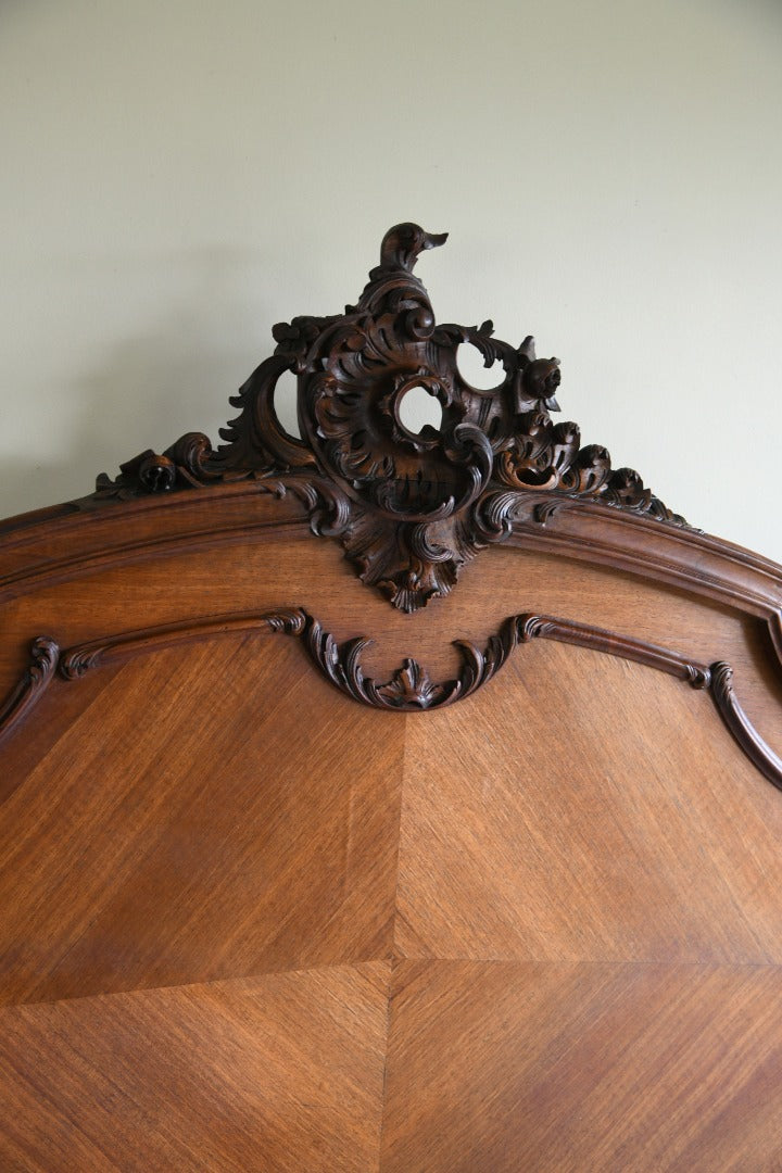 Antique French Walnut Bed