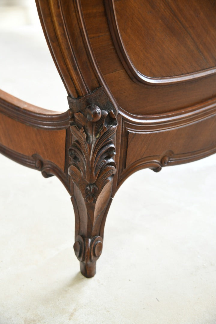 Antique French Walnut Bed