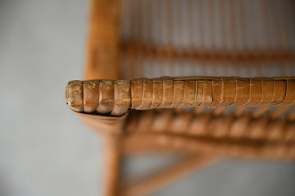 Retro Cane Rocking Chair