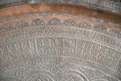 Large Copper Tone Eastern Tray