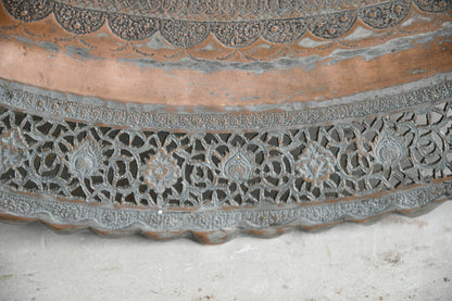 Large Copper Tone Eastern Tray