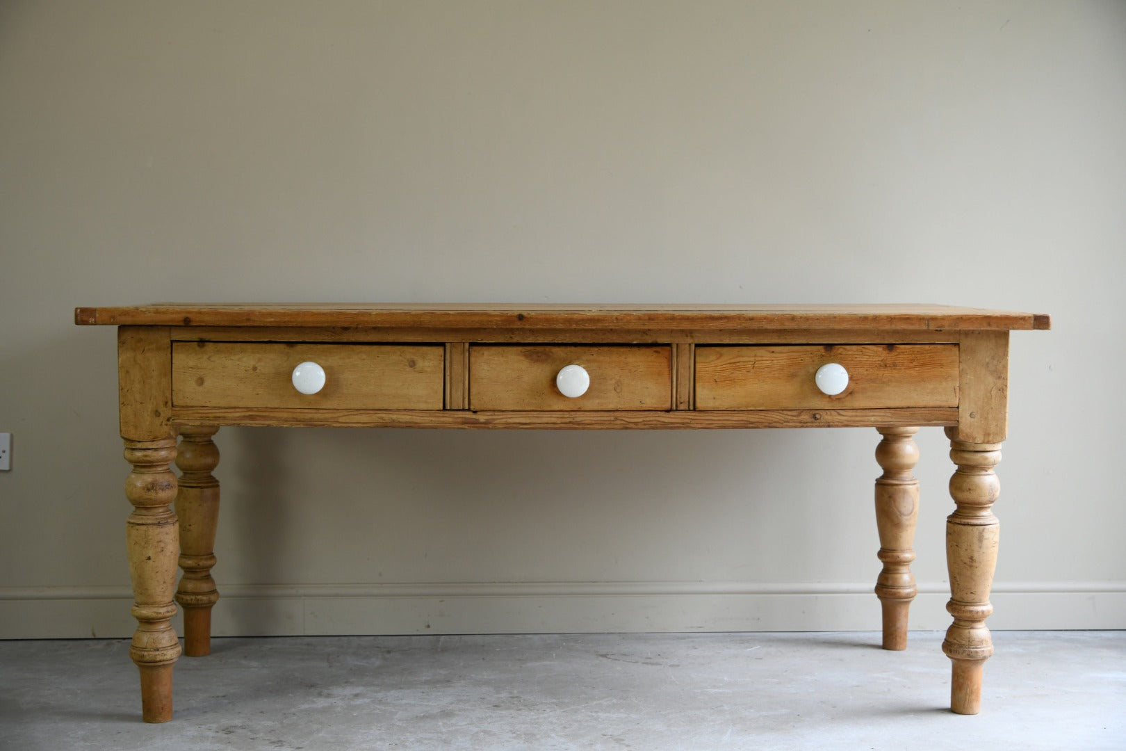 Rustic Pine Kitchen Table