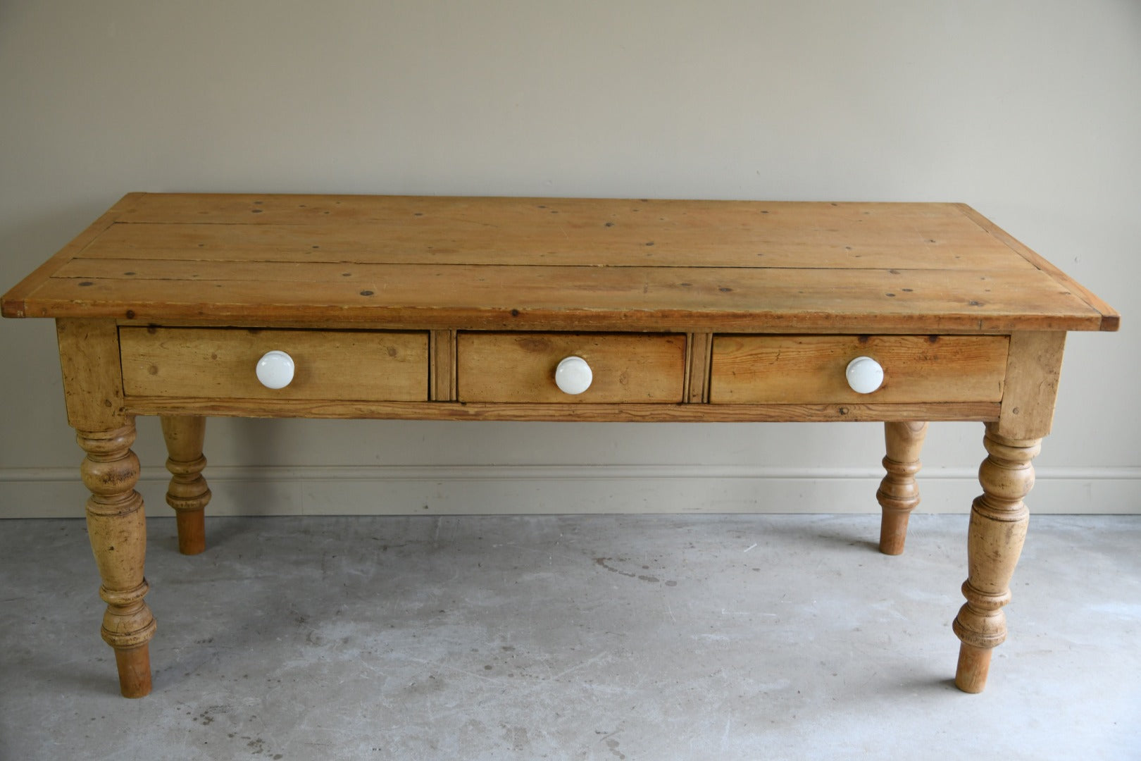 Rustic Pine Kitchen Table