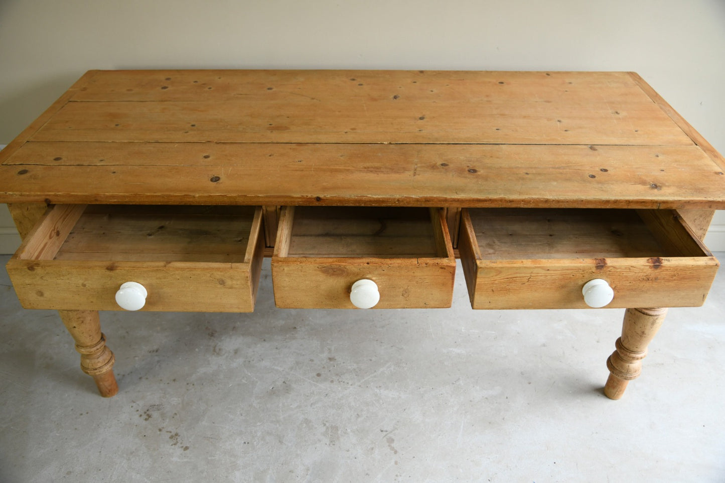 Rustic Pine Kitchen Table